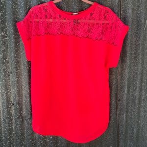 Short sleeve Neon top